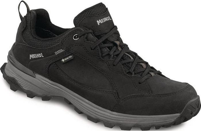 Meindl Freizeitschuh Toledo GTX Gr.9,5 schwarz Nubukleder/Velourleder Goretex (43.5, 44)