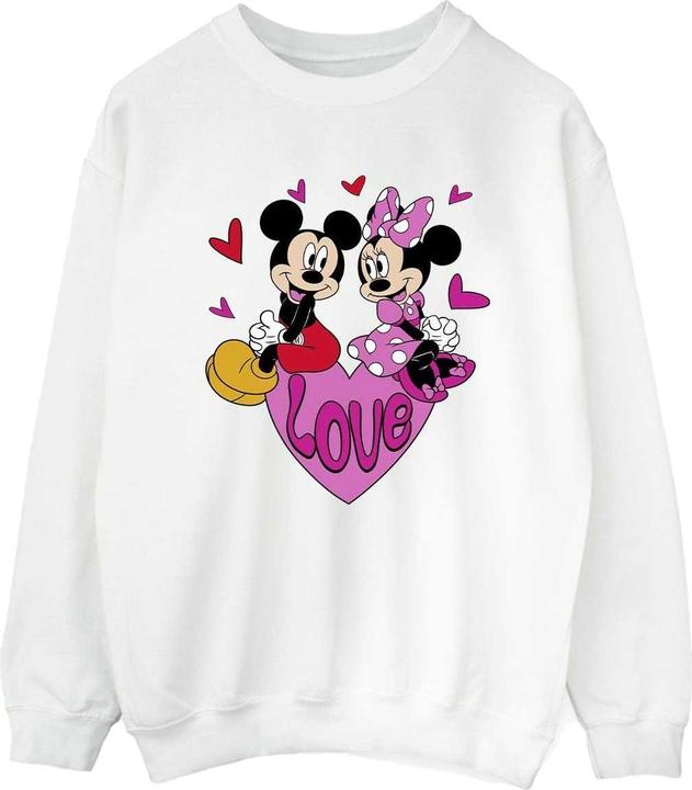 Produktbild Disney Love Hearts Sweatshirt (S)