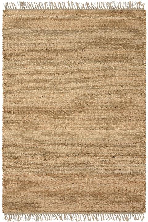 Produktbild Conceptum Hypnose Carl 100% JUTE Rectangular Oak|Beige Jute Underside Knitting Pattern Handmade Weaving (200 x 80 cm)