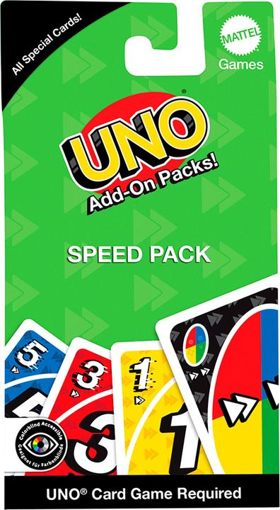 Mattel UNO Erweiterungsset Tempo-Set (Englisch, 2 - 10 Spieler)