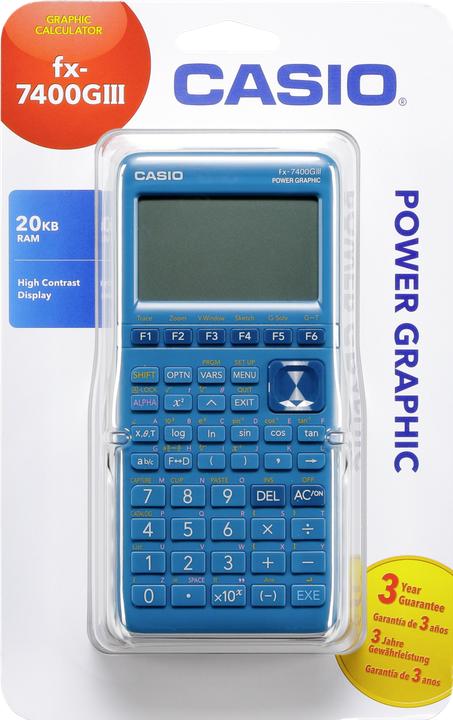 Produktbild Casio FX-7400GIII (Batterien)