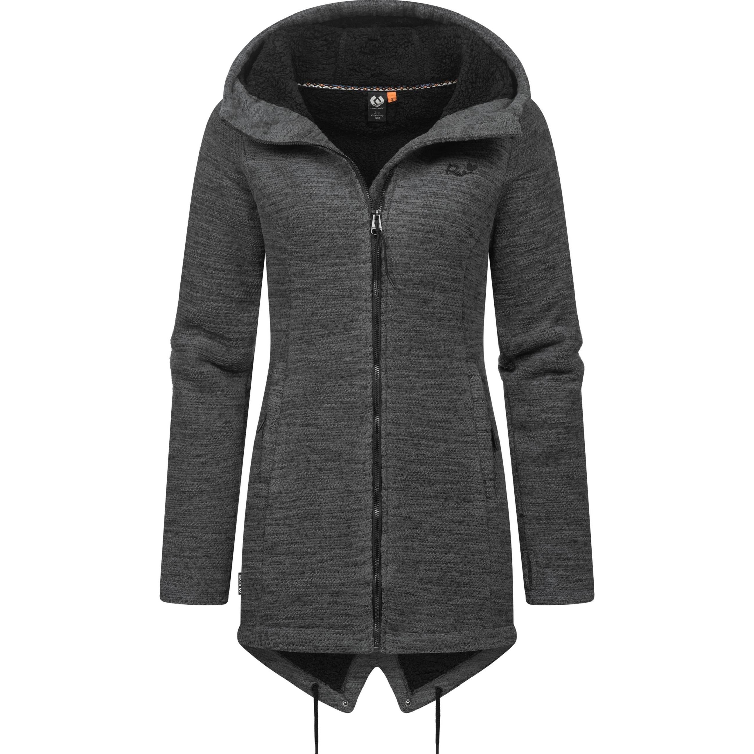 Ragwear, Damen, Pullover, Wingi Melange, Grau, (XS)