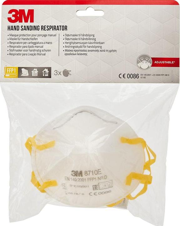 Actual product image 3M Respirator mask (FFP1, 3 x)
