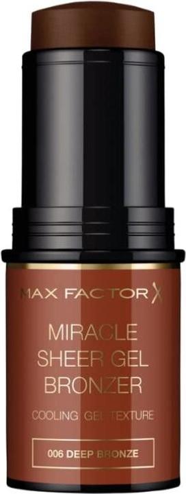 Immagine prodotto Max Factor Miracle Sheer (006 Bronzo profondo, Bronzer, 8 g)