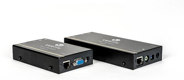 Actual product image Vertiv Longview Single VGA USB Audio