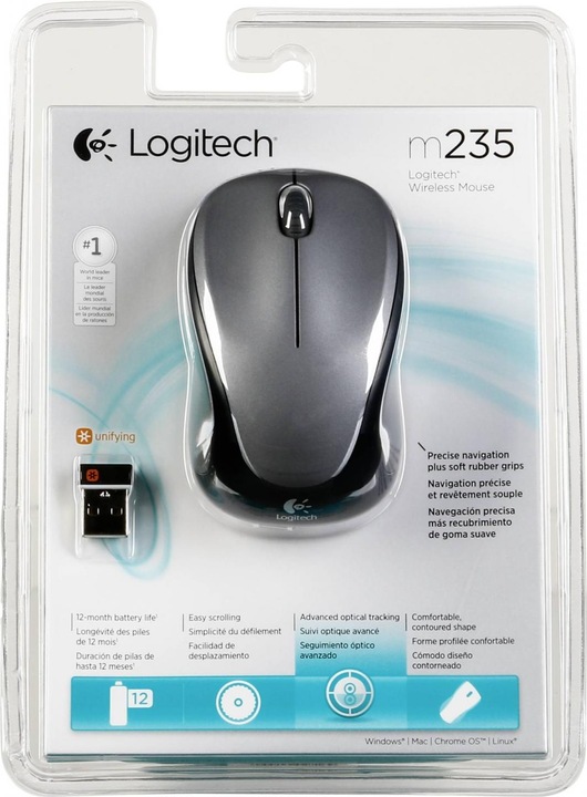 Image du produit Logitech Souris M235, sans fil (Sans fil)