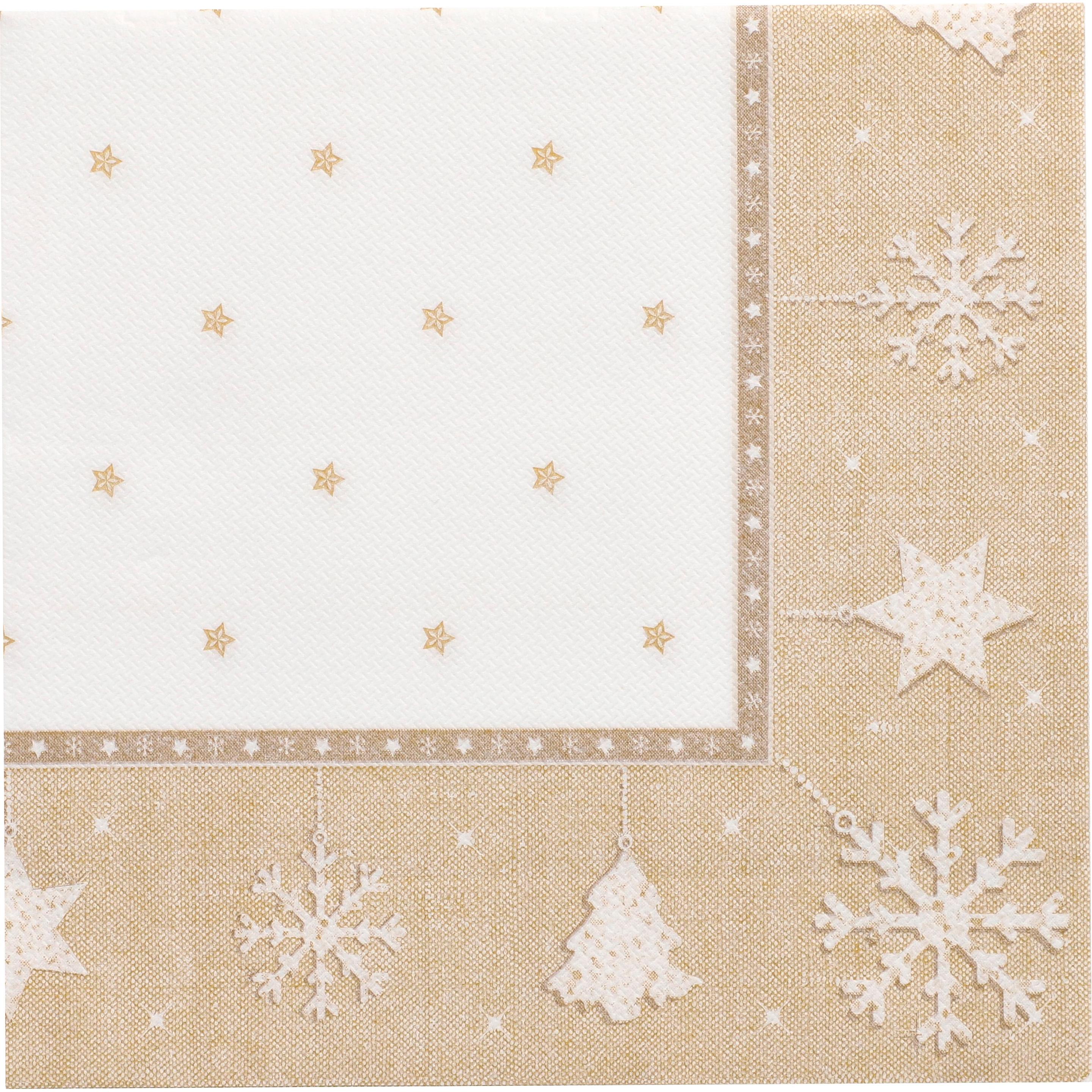 15x Papstar, Servietten, Servietten "ROYAL Collection" "X-Mas" (20 x, 40 x 40 cm)