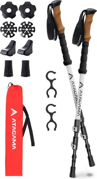 Produktbild Atacama Teleskop Wanderstöcke 13-tlg. 110-135 cm (110 - 135 cm)