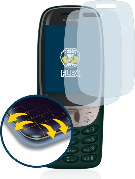Produktbild BROTECT Full-Cover Displayschutz (2 Stück, Nokia 6310 (2021))