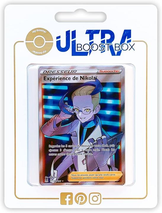 Produktbild Pokémon Esperimento di Colress Allenatore Full Art (Französisch, Box Set & Collection)
