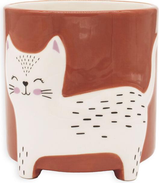 Produktbild Winkee Tierischer Blumentopf Katze (13 x 14 cm)