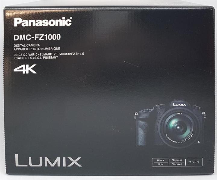 Actual product image Panasonic Lumix FZ1000 (25 - 400 mm, 20 Mpx, 1")