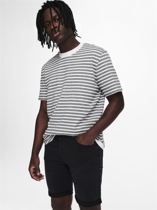 Produktbild Only & Sons Onsply Blk Jog 8581 Pim Dnm Shorts Noos (4XL)