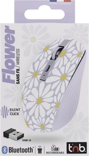 Immagine prodotto T'nB Souris Sans Fil Exclusiv' (Viola/Bianco) (Cablato)