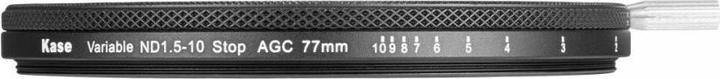 Produktbild Kase AGC Variable ND 1.5-10 Filter 43mm (43 mm, ND- / Graufilter)