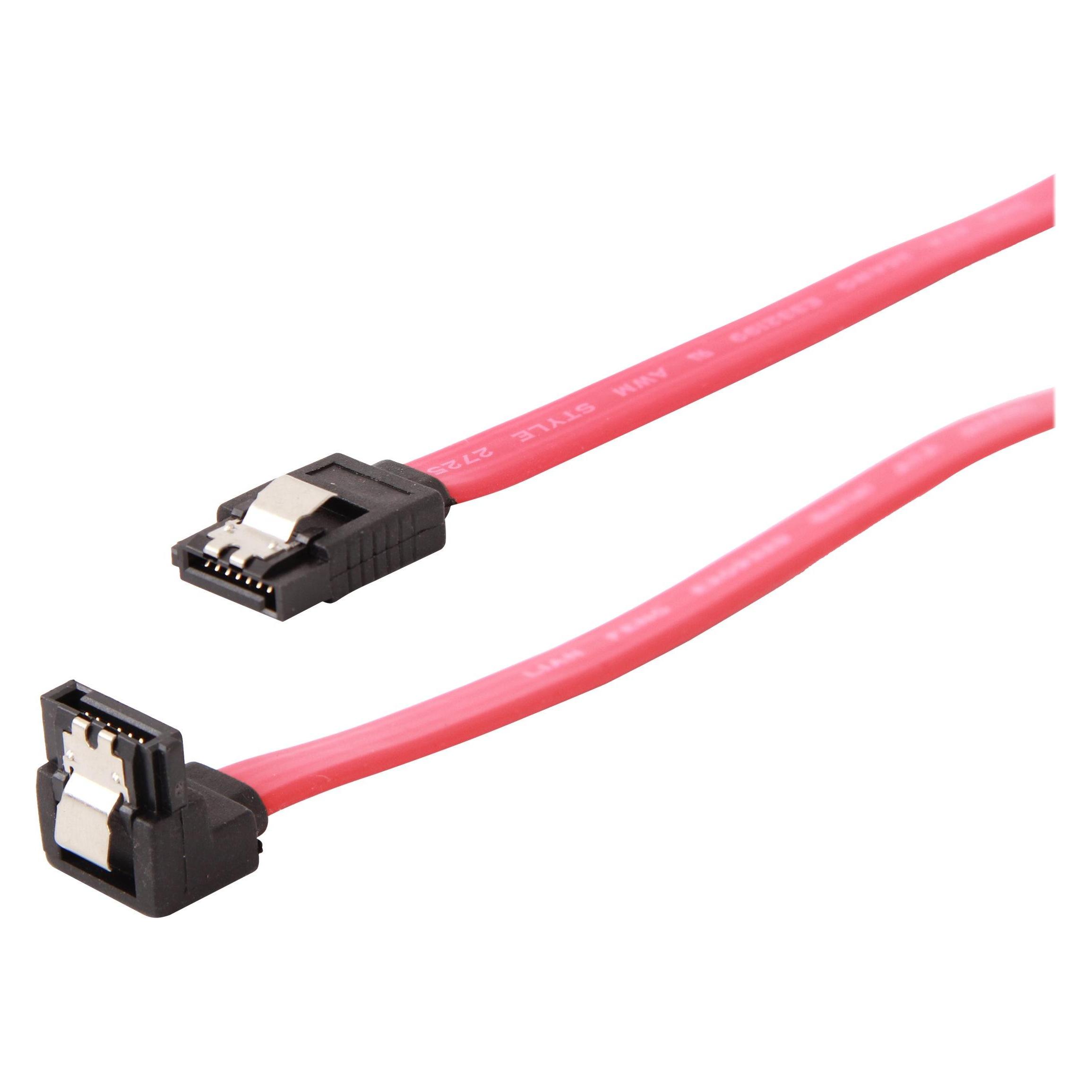 Gembird CABLE SATA-DATA 0.1M/CC-SATAM-DATA90-0.1M (10 cm, SATA III) (CC-SATAM-DATA90-0.1M)