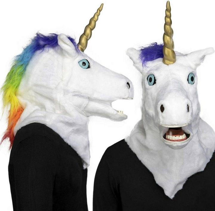 Produktbild My Other Me Einhornmaske Einheitsgrösse mit mÂc