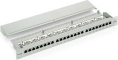 Produktbild equip 19" Patchpanel: 24 Port, 1HE, grau