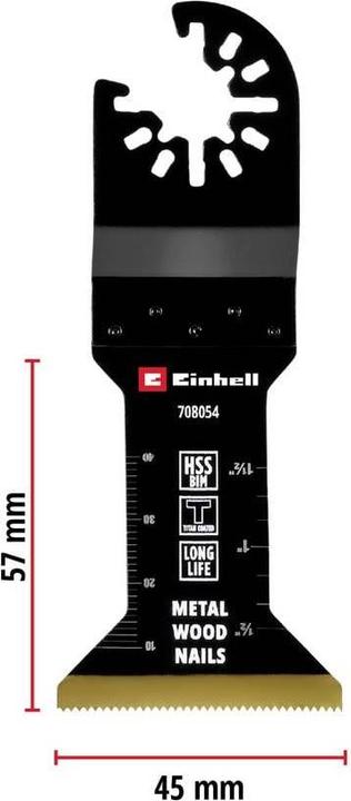 Actual product image Einhell 708054 Tauchsägeblatt BIM-TI, 45mm Bimetall Tauchsägeblatt 45 mm 1 St.