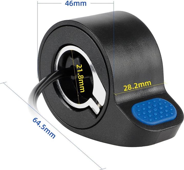 Actual product image Homava Throttle lever for Xiaomi 3 e-scooter