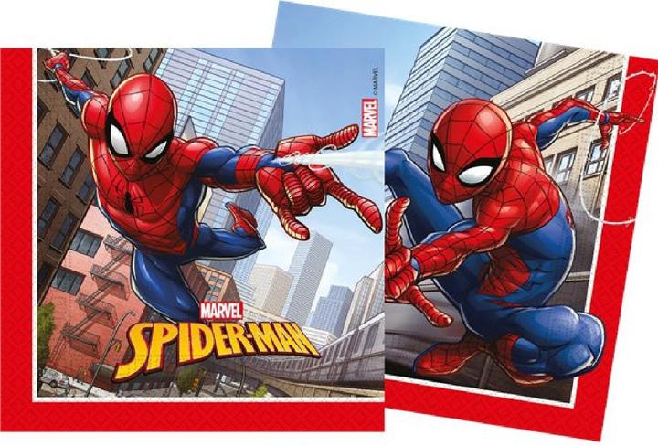 Image du produit Spiderman Serviettes en papier (20 x, 33 x 33 cm)