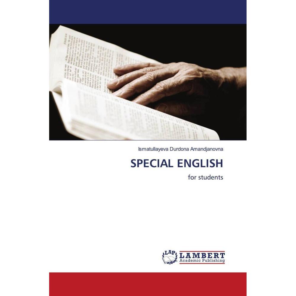 Special English, Schulbücher von Ismatullayeva Durdona Amandjanovna