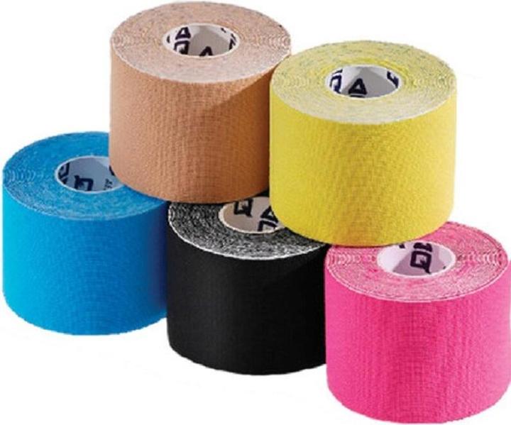 Produktbild Henry Schein AQ-Tape für kinesiologisches Taping 5.5m x 5cm gelb (5.50 m)