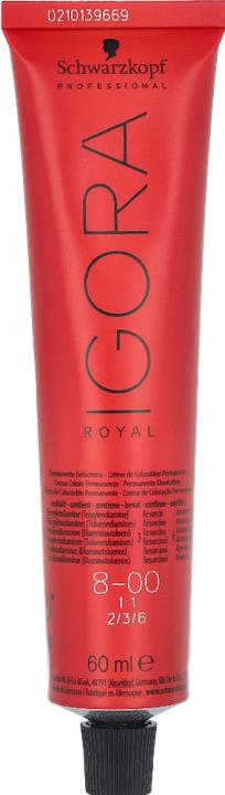Image du produit Schwarzkopf Professional Igora Royal (8-00 Blond clair Nature Extra Nature Extra)