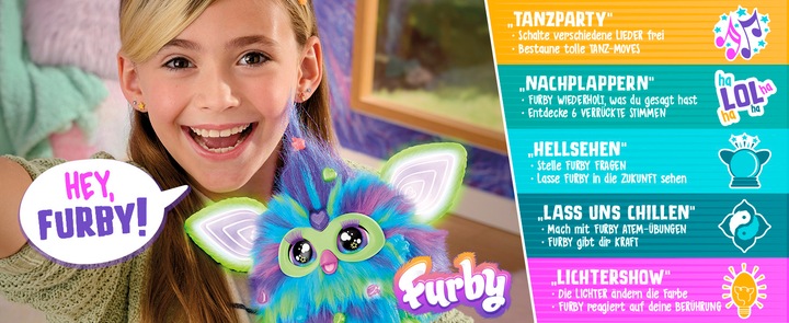 Actual product image Furby Galaxy (23 cm)