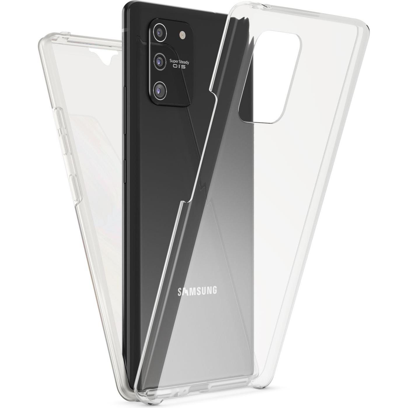 Nalia 360 Grad Handyhülle (Samsung Galaxy S10 Lite), Smartphone Hülle, Transparent