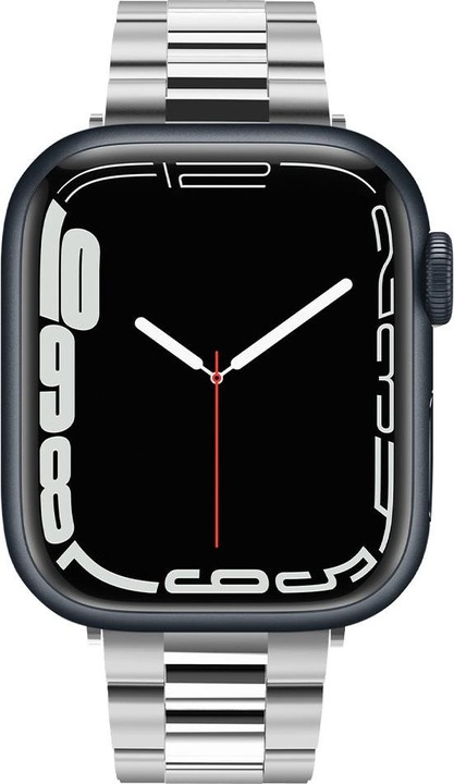 Actual product image Spigen Modern Fit Band for Apple Watch Series 38, 40, 41 mm - silver (38 mm, 40 mm, 41 mm, Stainless steel, Apple Watch Series 1, Apple Watch Series 2, Apple Watch Series 3, Apple Watch Series 4, Apple Watch Series 5, Apple Watch Series 6, Apple Watch Series 7, Apple Watch Series 8, Apple Watch Series 9, Apple Watch SE)
