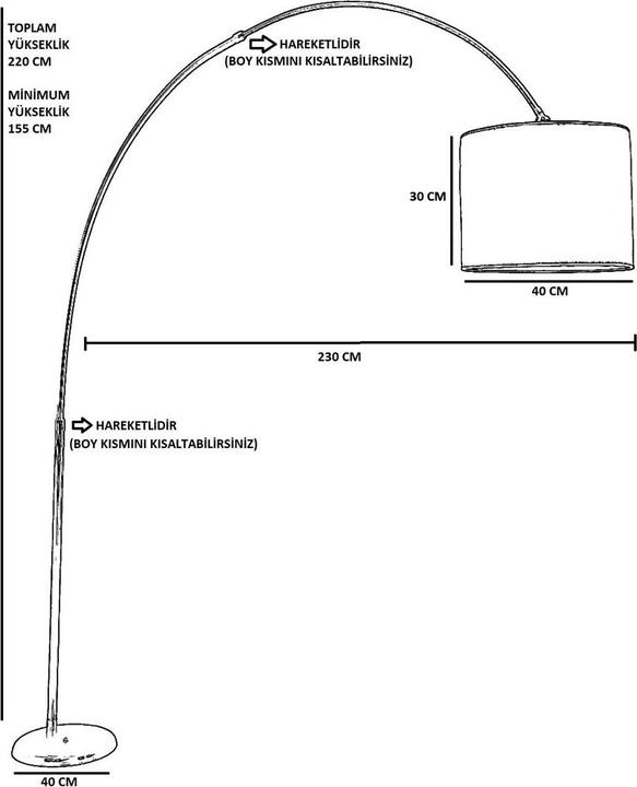 Actual product image Opviq Isabel (E27)