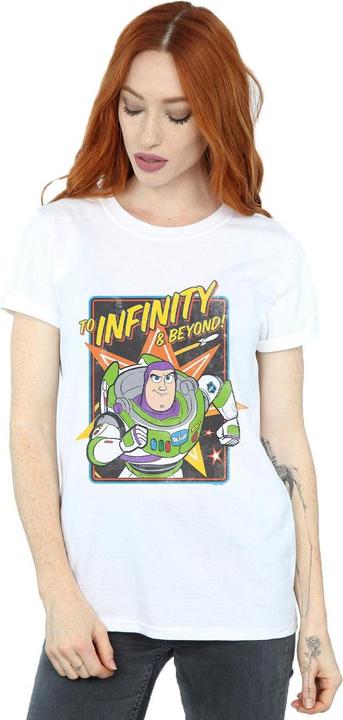 Immagine prodotto Disney Toy Story 4 Buzz To Infinity Maglietta Ampia Donna (XL)