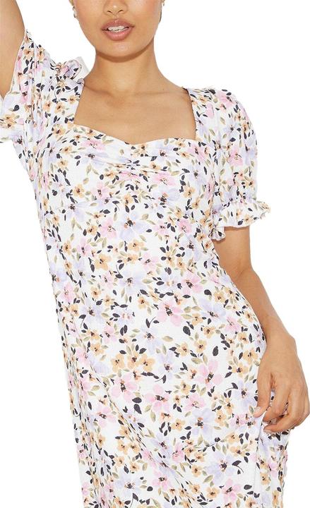 Immagine prodotto Dorothy Perkins Vestito Midi Piccola Floreale A Cuore A Sbuffo Donna (34)