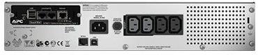 Productafbeelding APC Smart UPS SMT750RMI2UNC met netwerkkaart (750 VA, 500 W, Lijninteractief UPS)