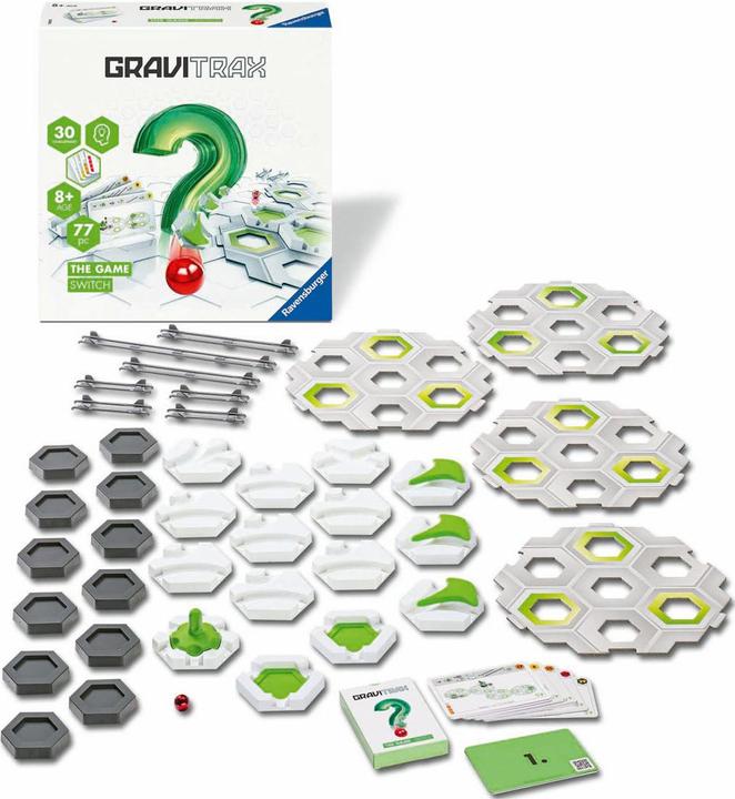 Produktbild Ravensburger 25572 GraviTrax The Game Switch - Logikspiel für Kugelbahn Fans