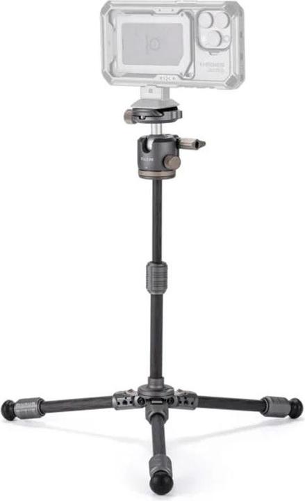 Immagine prodotto Tilta Testa a sfera da tavolo BT03E, treppiede a 1 stadio in fibra di carbonio, edizione allungabile (Carbonio, Metallo)