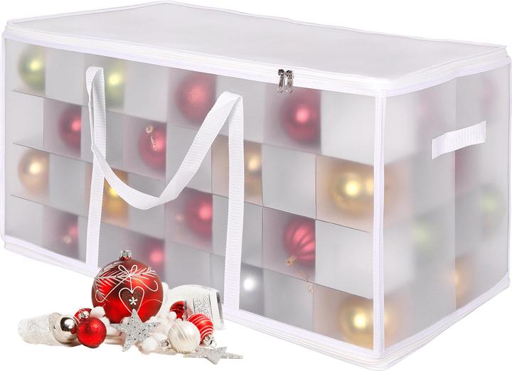Actual product image Relaxdays Weihnachtskugel Aufbewahrungsbox (73 cm, 1x)