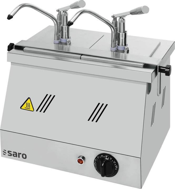 Ich-zapfe Saro Bain Marie 2x1/6 GN 200 mit Spender BM 0216