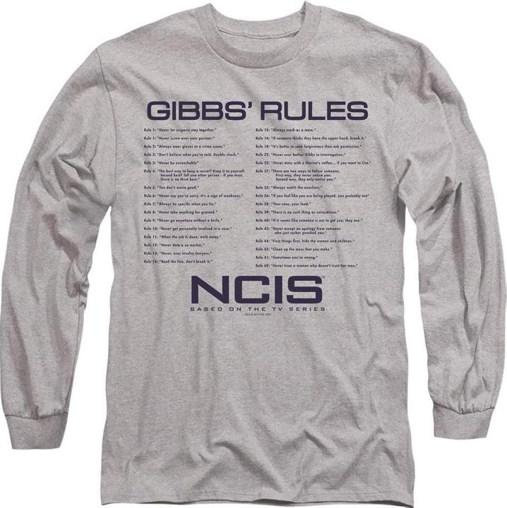 Produktbild Ncis Gibbs Rules TShirt (L)