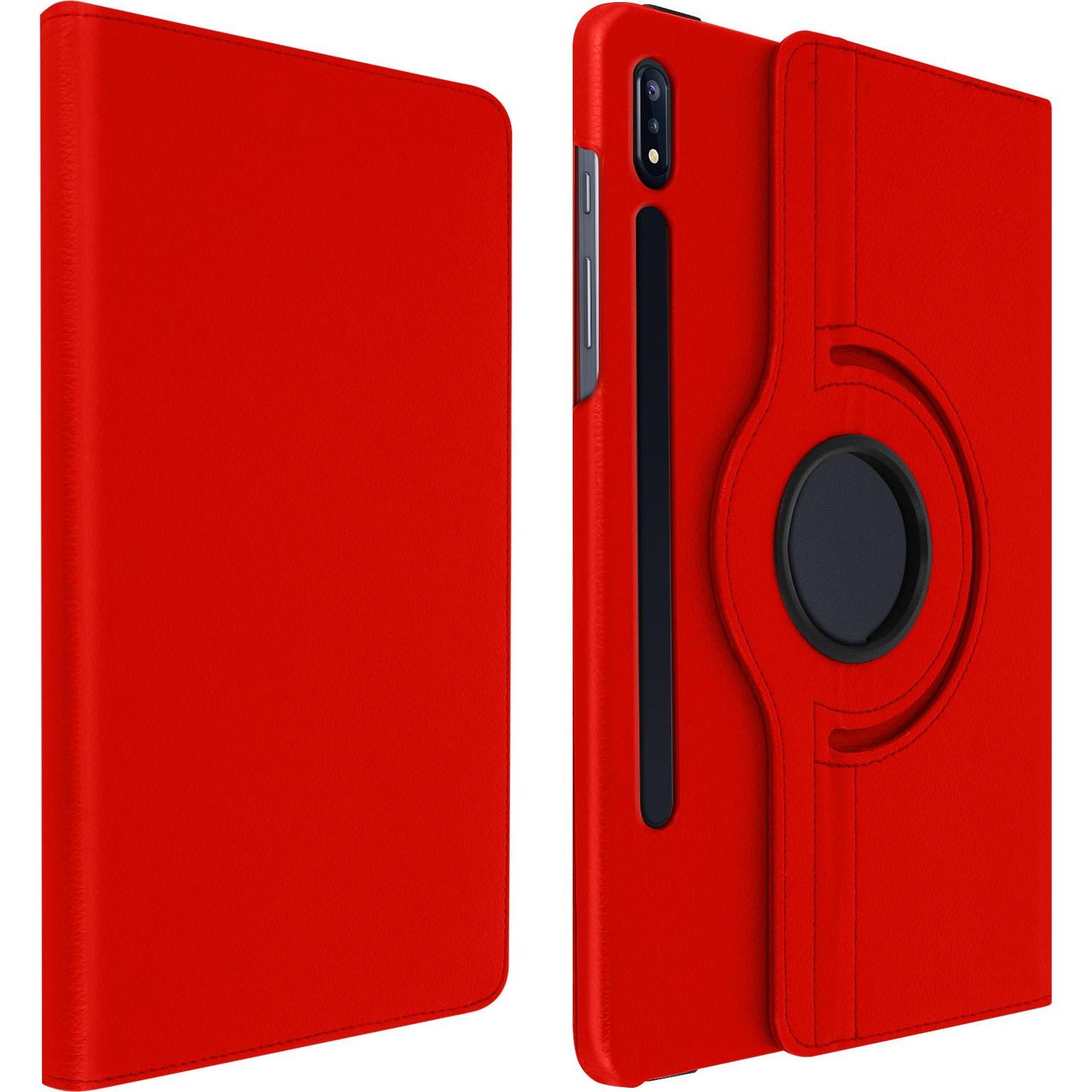Avizar 360 Series (Galaxy Tab S8), Tablet Hülle, Rot