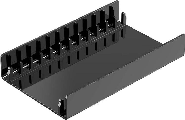 Elevar CD Flipper 12 CDs/DVDs/Blu-rays Acryl Schwarz 1 St. (B x H x T) 250 x 45 (CDs)