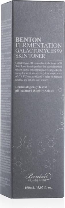Image du produit Benton Fermantation galactomyces 99 toner (Tonique visage, 150 ml)
