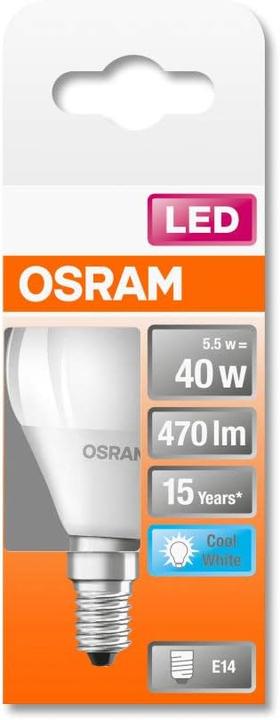 Productafbeelding Osram Ster Klassieker P (E14, 40 W, 470 lm, 1 x, F)