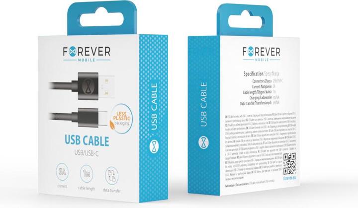 Image du produit Forever USB A – USB C (1 m, 60 W)