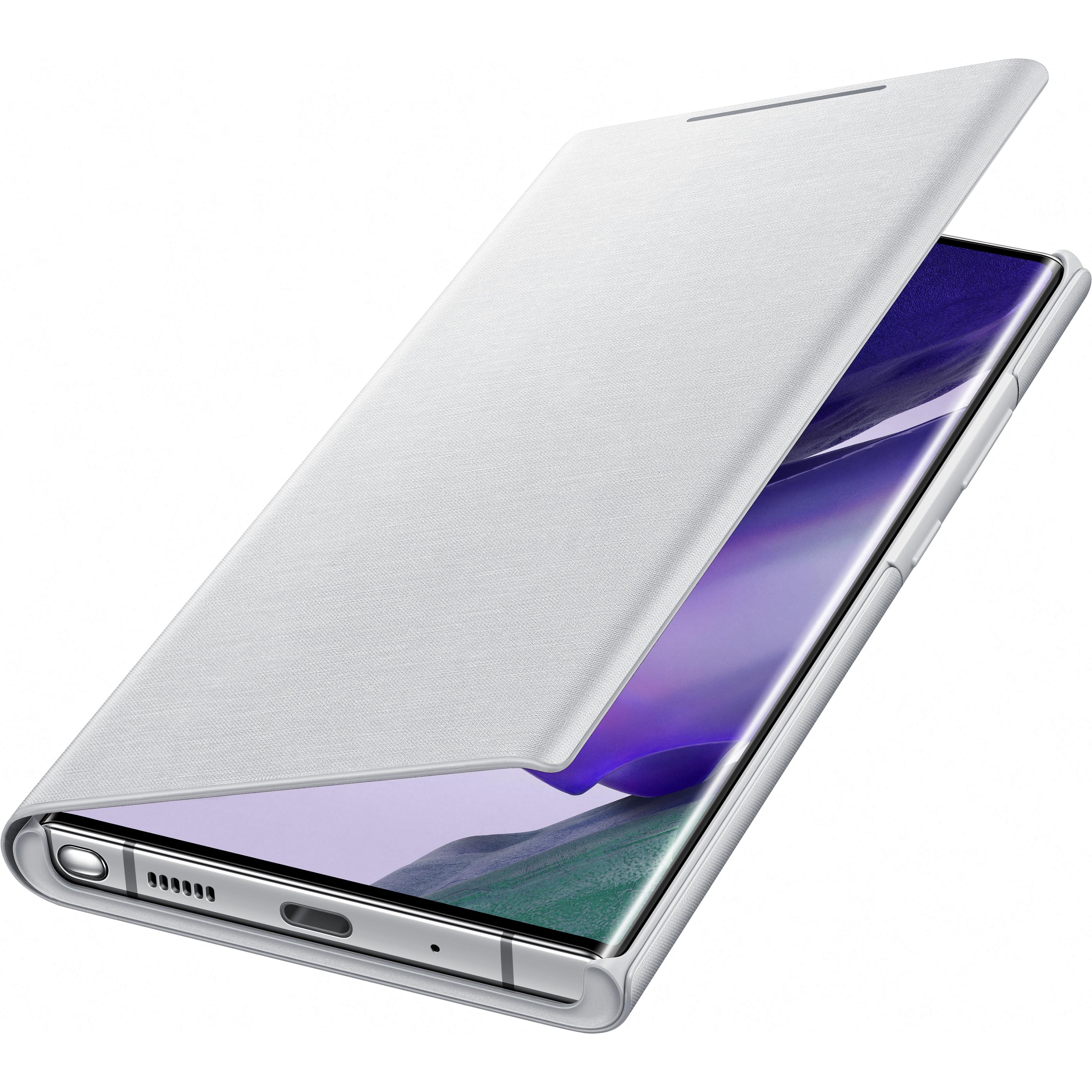 Samsung Smart LED View Cover (Samsung Galaxy Note 20 Ultra), Smartphone Hülle, Weiss