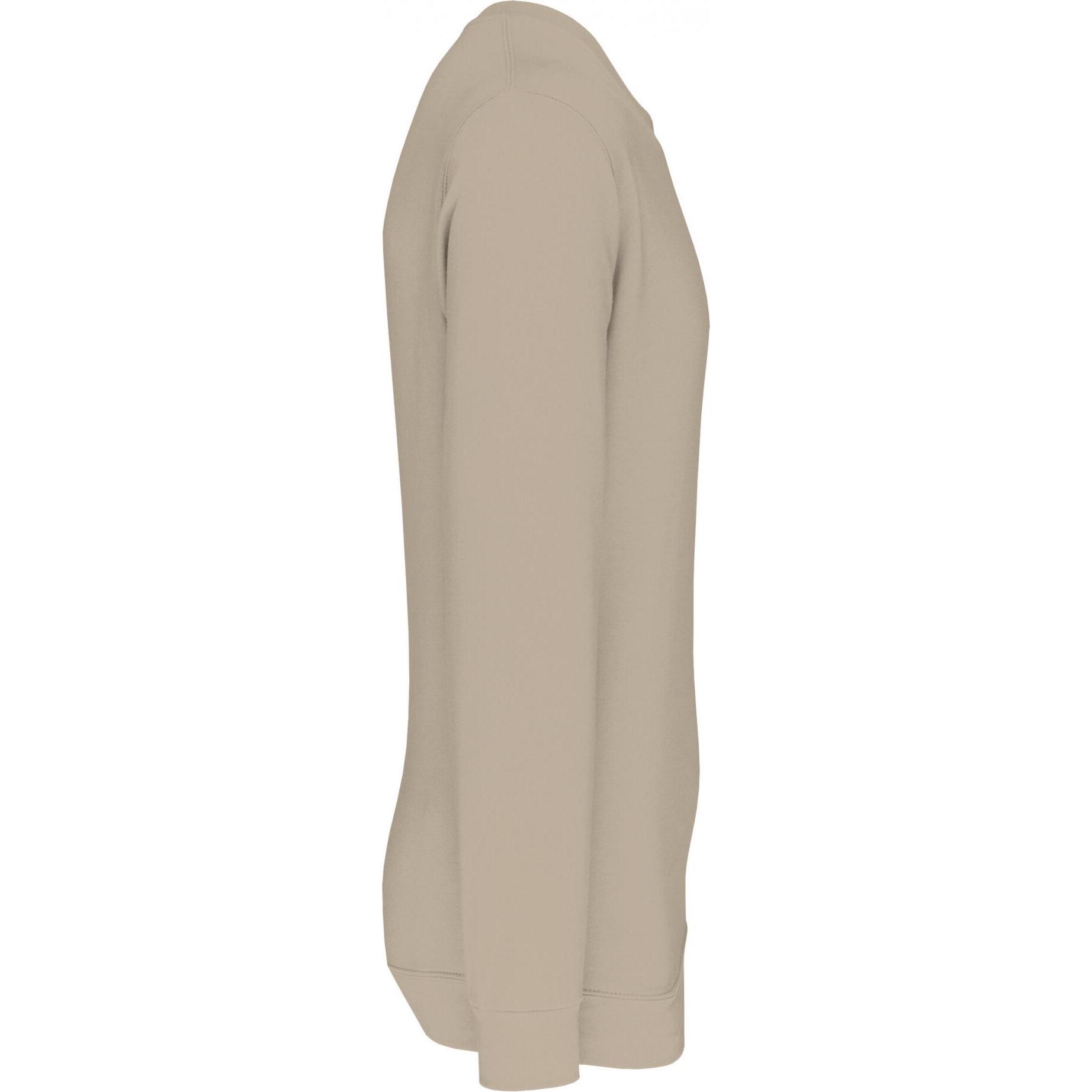 Thumbnail - Kariban, Pullover, Sweatshirt mit Rundhalsausschnitt, Beige, (L)