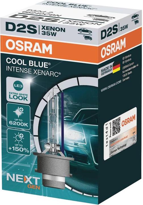 Image du produit Osram Xenarc Cool Blue Intense (D2S)