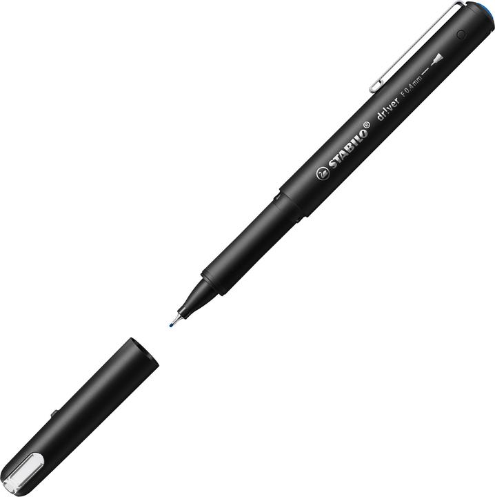 Image du produit STABILO Driver Fine 0.4 Mm Bleu (Bleu, Noir, 1x)