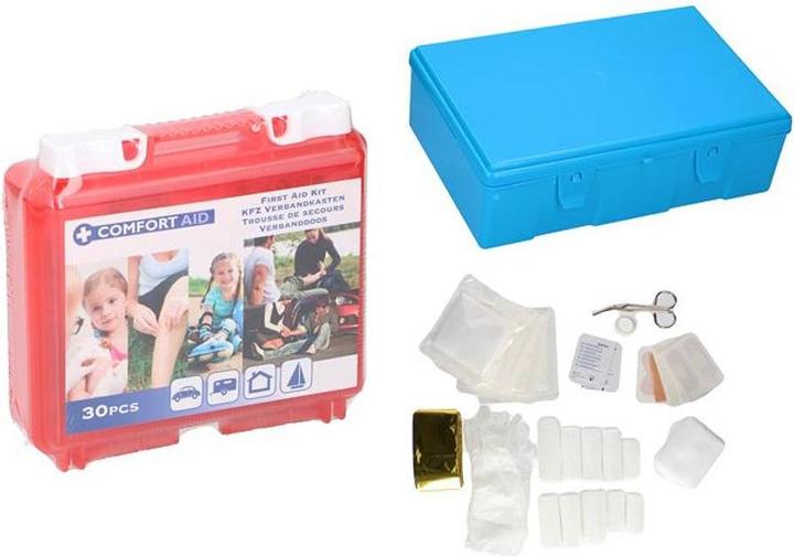 Actual product image Comfort Aid Car First Aid Kit 30pcs. (First aid box)